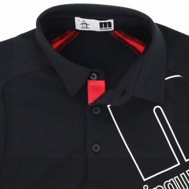 マンシングウェア Munsingwear　メンズ 鹿の子 ロゴプリント 配色切替 半袖 ポロシャツ MEMVJA04　2023年モデル 詳細3