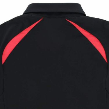 マンシングウェア Munsingwear　メンズ 鹿の子 ロゴプリント 配色切替 半袖 ポロシャツ MEMVJA04　2023年モデル 詳細4