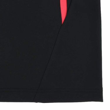 マンシングウェア Munsingwear　メンズ 鹿の子 ロゴプリント 配色切替 半袖 ポロシャツ MEMVJA04　2023年モデル 詳細6