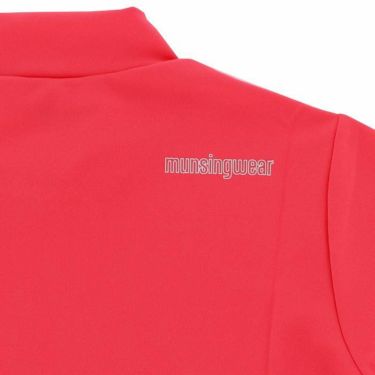 マンシングウェア Munsingwear　レディース ロゴ刺繍 ストレッチ 半袖 モックネックシャツ MEWVJA01　2023年モデル 詳細4