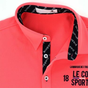 ルコック Le coq sportif　メンズ UVケア 半袖 ポロシャツ QGMVJA02　2023年モデル 詳細3