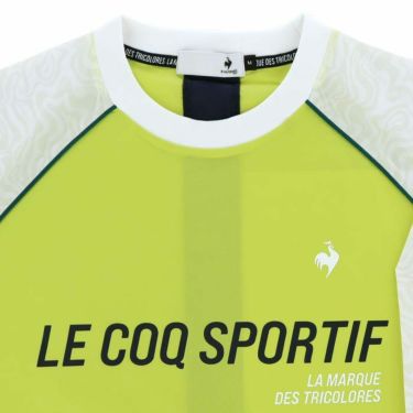 ルコック Le coq sportif　メンズ 撥水 ストレッチ 柄切替 長袖 クルーネック プルオーバー QGMVJK02　2023年モデル 詳細3