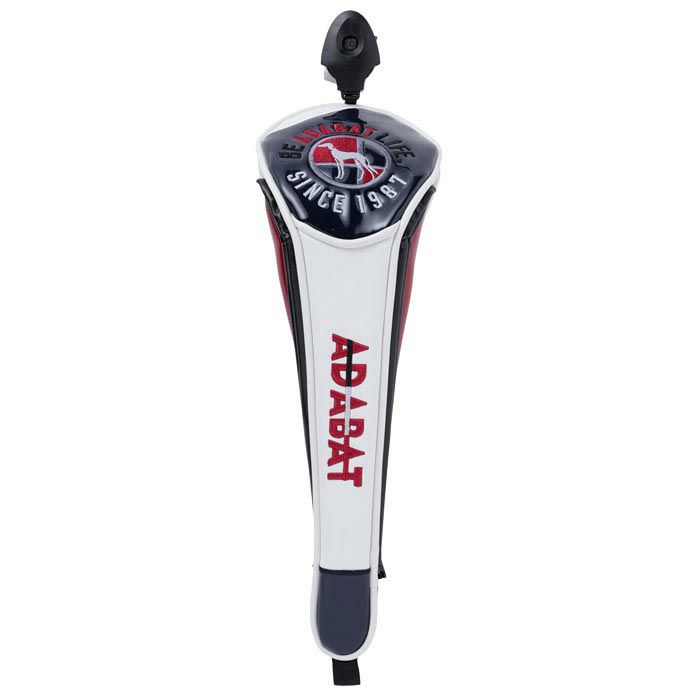 アダバット adabat　フェアウェイウッド用　メンズ ヘッドカバー ABF425 TR トリコロール　2023年モデル トリコロール（TR）