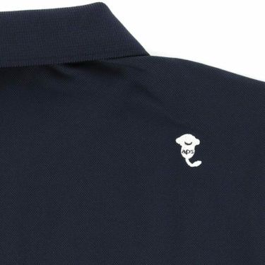 アンパスィ and per se　レディース ロゴプリント 鹿の子 アンパンジー刺繍 半袖 ポロシャツ AFS9703V1　2023年モデル 詳細4