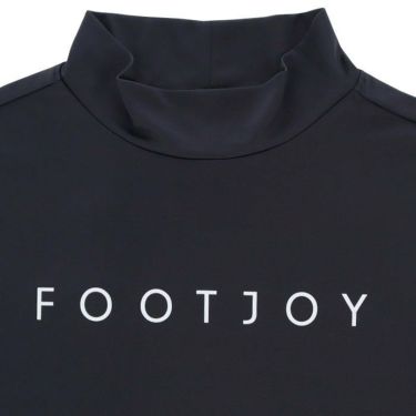 フットジョイ FootJoy　レディース ロゴプリント 4WAYストレッチ 半袖 モックネックシャツ FJW-S23-S06　2023年モデル 詳細3
