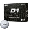 本間ゴルフ　D1 SPIN 2023年モデル ゴルフボール　1ダース（12球入り）　ホワイト ホワイト