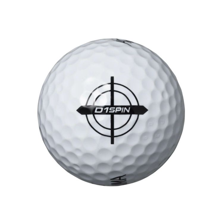 本間ゴルフ D1 SPIN 2023年モデル ゴルフボール 1ダース（12球入り 