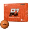 本間ゴルフ　D1 SPIN 2023年モデル ゴルフボール　1ダース（12球入り）　オレンジ オレンジ