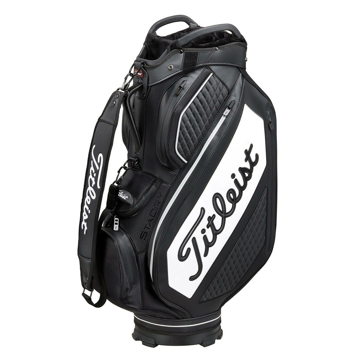 Titleist ゴルフバッグ・キャディバッグ ブラックカモフラージュほぼ 