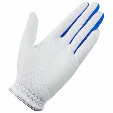 テーラーメイド　T-ICE　メンズ ゴルフグローブ TJ162 N94641 WHITE/BLUE　2023年モデル 詳細1