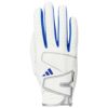 アディダス adidas　ZG23 ゼッドジー　右手用 メンズ ゴルフグローブ NMH91 HT6805 ホワイト/ルシッドブルー ホワイト/ルシッドブルー（右用）