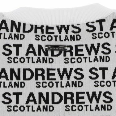 セントアンドリュース St ANDREWS　レディース 総柄 ダブルジャガード 長袖 クルーネック セーター 043-3170254　2023年モデル 詳細4