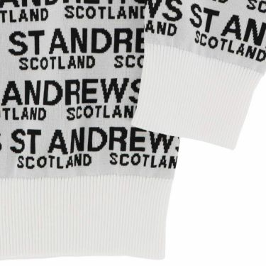 セントアンドリュース St ANDREWS　レディース 総柄 ダブルジャガード 長袖 クルーネック セーター 043-3170254　2023年モデル 詳細5