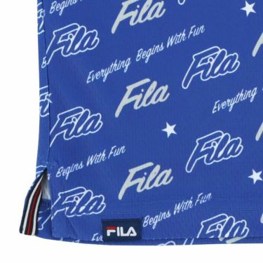 フィラ FILA　メンズ 総柄 メッシュ 半袖 ポロシャツ 743-608　2023年モデル 詳細6