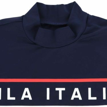 フィラ FILA　レディース トリコロール配色 半袖 モックネックシャツ 753-601　2023年モデル 詳細3