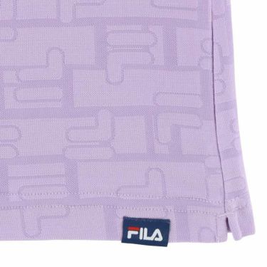 フィラ FILA　レディース 配色切替 半袖 リブ衿 モックネックシャツ 753-641　2023年モデル 詳細5