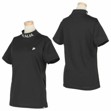 フィラ FILA　レディース UVカット 半袖 リブ衿 モックネックシャツ 753-664　2023年モデル 詳細2