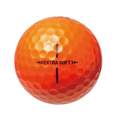 ブリヂストン　エクストラソフト 2023年モデル　ゴルフボール　オレンジ　1ダース（12球入り） 詳細2