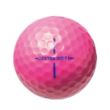 ブリヂストン　エクストラソフト 2023年モデル　ゴルフボール　ピンク　1ダース（12球入り） 詳細2