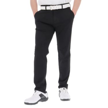 デサントゴルフ DESCENTE GOLF　メンズ ストレッチ UVカット ロングパンツ DGMVJD04　2023年モデル [裾上げ対応1●] ブラック（BK00）