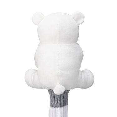 キャロウェイ　BEAR ベア フェアウェイウッド用 ヘッドカバー SS 23 JM 5523055 ホワイト 詳細1