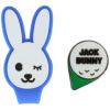 ジャックバニー Jack Bunny!!　PVC うさぎ クリップマーカー 262-3184220 110 ブルー　2023年モデル ブルー（110）