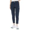 フィラ FILA　レディース ストレッチ クロップド ジョガーパンツ 753-302　2023年モデル ネイビー（NV）