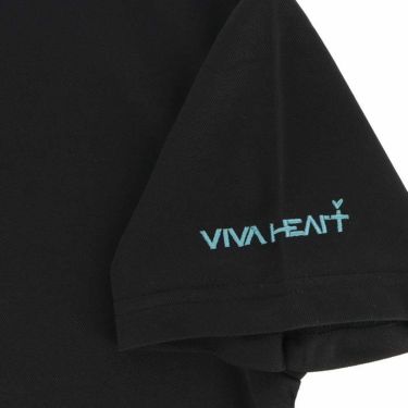 ビバハート VIVA HEART　メンズ ラインボックスロゴプリント 半袖 モックネックシャツ 011-28343　2023年モデル 詳細4
