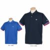 チャンピオンゴルフ ChampionGOLF　メンズ 鹿の子 ロゴ刺繍 半袖 ラグランスリーブ ポロシャツ C3-XG304　2023年モデル