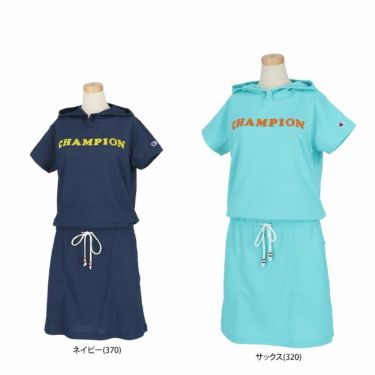 チャンピオンゴルフ ChampionGOLF レディース ロゴプリント ワッフル
