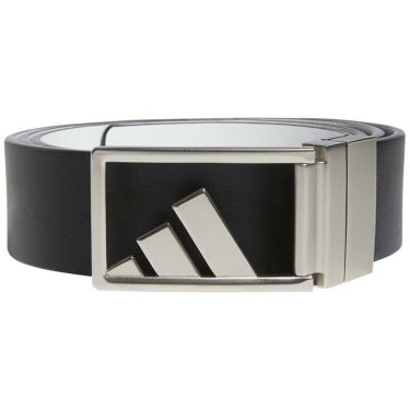 アディダス adidas　ロゴバックル リバーシブル トロフィー ツアー メンズ ベルト EEU89 HS5573 ブラック　2023年モデル ブラック（HS5573）