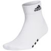 アディダス adidas　ロゴデザイン メンズ アンクルソックス EMI05 GT5970 ホワイト　2023年モデル ホワイト（GT5970）