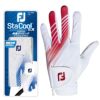 フットジョイ FootJoy　StaCool EX ステイクール　メンズ ゴルフグローブ FGSC23 WR ホワイト/レッド ホワイト/レッド（WR）