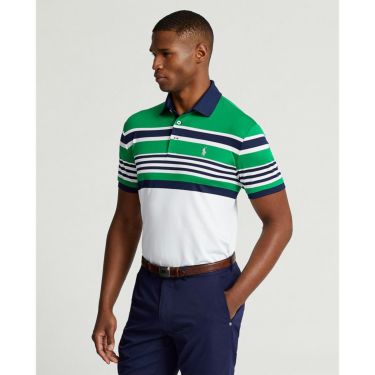 ラルフ ローレン POLO GOLF　クラシック フィット パフォーマンス メッシュ　メンズ 半袖 ポロシャツ MNXGKNI1N820324 GREEN（999）