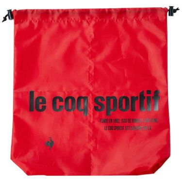 ルコック Le coq sportif　巾着型 シューズケース QQBVJA22 RD00 レッド　2023年モデル レッド（RD00）