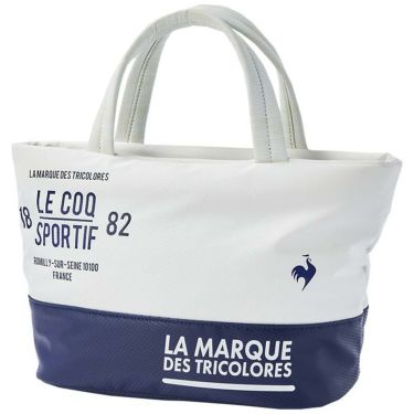 ルコック Le coq sportif　グラフィックデザイン カートバッグ QQBVJA42 WH00 ホワイト　2023年モデル ホワイト（WH00）