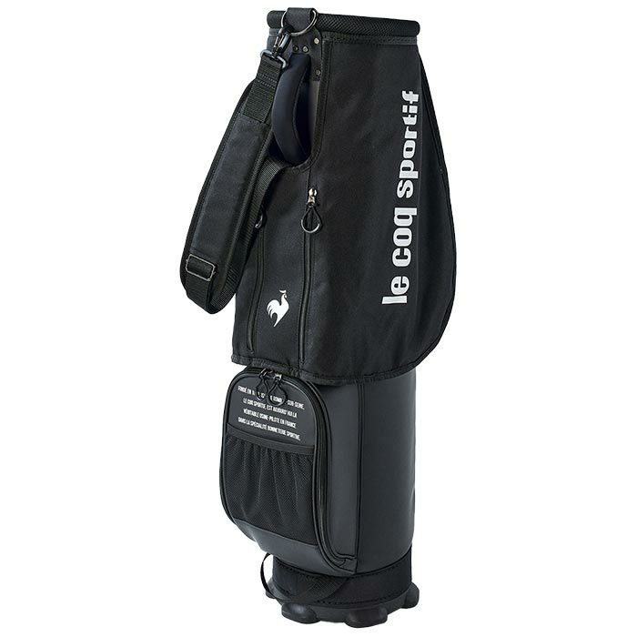 ルコックスポルティフキャディバッグ、便利な8分割、磁石式ヘッドカバー3個付き。 ルコックスポルティフキャディバッグ、便利な8分割、磁石式