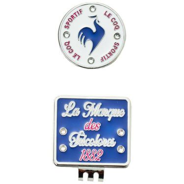 ルコック Le coq sportif　レディース クリップマーカー QQCVJX50 BL00 ブルー　2023年モデル ブルー（BL00）