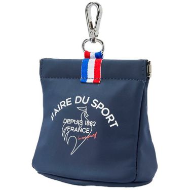 ルコック Le coq sportif　レディース バネ式口金 アクセサリーホルダー QQCVJX71 NV00 ネイビー　2023年モデル 詳細1