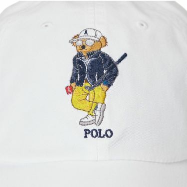 ラルフ ローレン POLO GOLF　Polo ベア ツイル ボール　メンズ キャップ MAPOHGS0J421229 100 ホワイト 詳細2