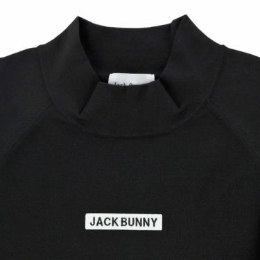 ジャックバニー Jack Bunny!!　メンズ ロゴデザイン 天竺 半袖 ハイネック ニット プルオーバー 262-3175429 詳細3