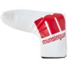 マンシングウェア Munsingwear　ENVOY メンズ ブレードタイプ パターカバー MQBVJG52 WHRD ホワイト×レッド　2023年モデル ホワイト×レッド（WHRD）