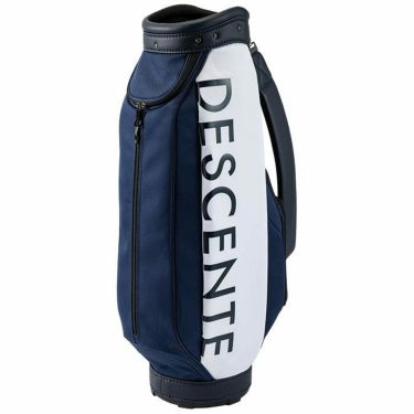 デサントゴルフ DESCENTE GOLF　メンズ 軽量 キャディバッグ DQBVJJ03 WHNV ホワイト×ネイビー　2023年モデル 詳細1