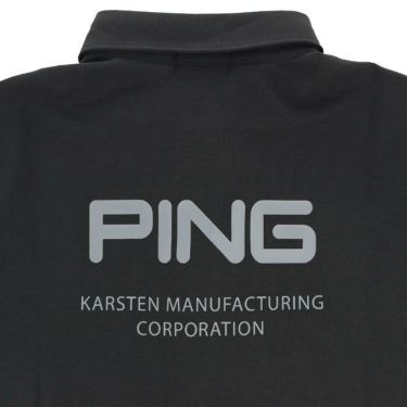 ピン PING　レディース ロゴデザイン ストレッチ 半袖 ポロシャツ 622-3160202　2023年モデル 詳細4