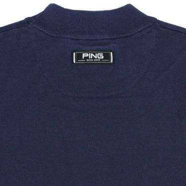 ピン PING　レディース ロゴデザイン Mr.PING 半袖 ニット ハイネックシャツ 622-3175202　2023年モデル 詳細5