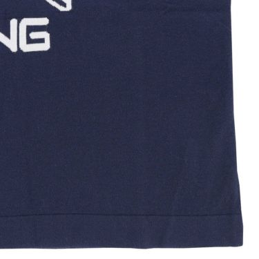 ピン PING　レディース ロゴデザイン Mr.PING 半袖 ニット ハイネックシャツ 622-3175202　2023年モデル 詳細6