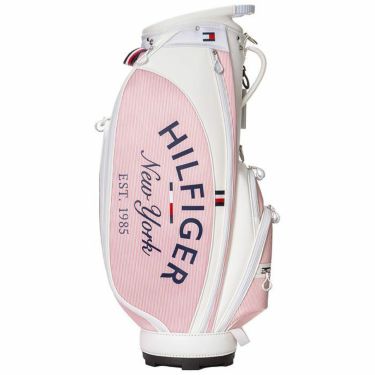 トミー ヒルフィガー ゴルフ　ヒッコリーストライプ キャディバッグ THMG3SC6 48 ピンク　2023年モデル 詳細2