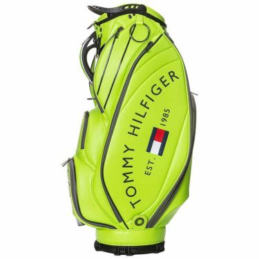 トミー ヒルフィガー ゴルフ　ラウンドロゴ キャディバッグ THMG3SC7 69 ライムグリーン　2023年モデル 詳細3