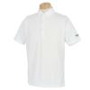 ブリヂストンゴルフ　メンズ エンボスプリント 半袖 共衿 ポロシャツ 3GY01A　2023年モデル ホワイト（WH）