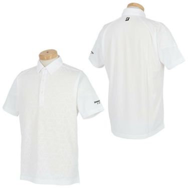 ブリヂストンゴルフ　メンズ エンボスプリント 半袖 共衿 ポロシャツ 3GY01A　2023年モデル 詳細2